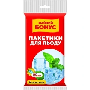 Пакетики для льоду Файний бонус 144шт/уп (17611259)