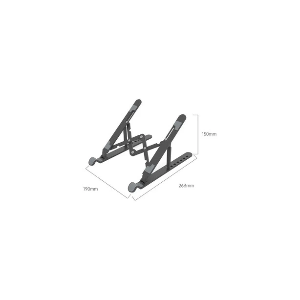 Підставка для ноутбуку XoKo RM-C1000 Black (U0842044). Фото 4