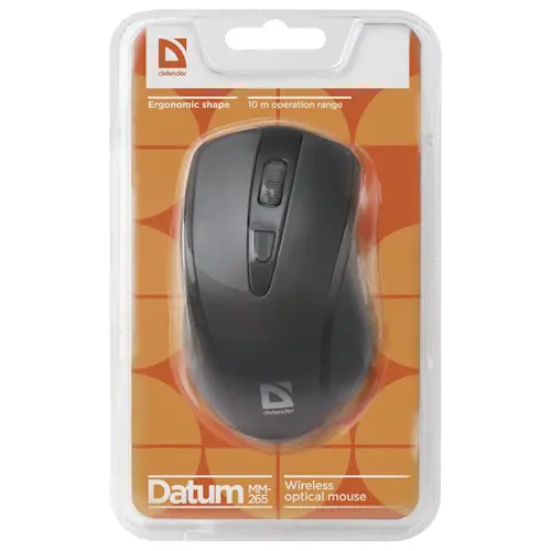 Комп'ютерна миша Defender Datum MM-265 бездротова (52265). Фото 2