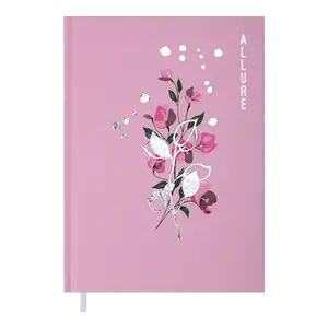 Щоденник недатований Buromax ALLURE А5 288 арк. поліграфічна лінія рожевий (BM.2037-10)