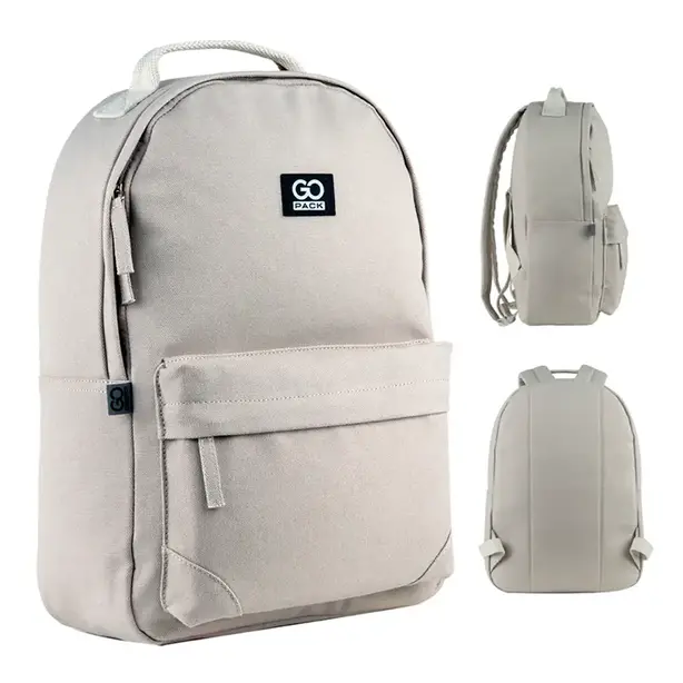 Рюкзак GO Pack Education Teens 147M-1 бежевий (GO24-147M-1)