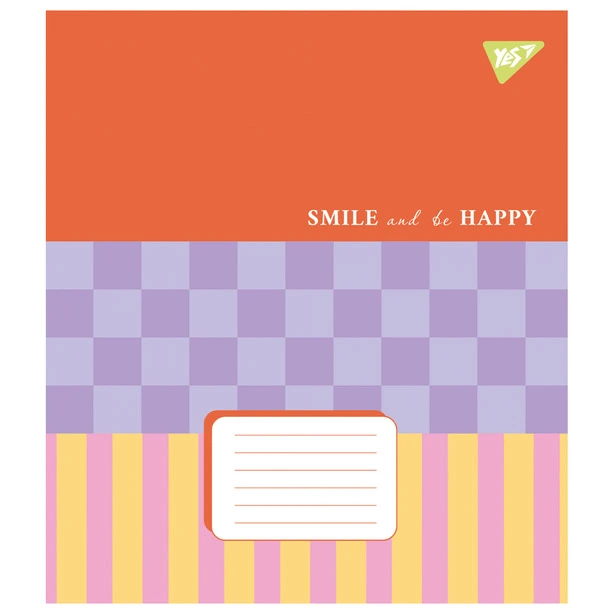 Зошит шкільний 1 Вересня Yes Smile and be happy А5 24 арк. лінія м'яка політурка (767317). Фото 3