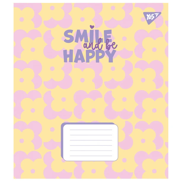 Зошит шкільний 1 Вересня Yes Smile and be happy А5 24 арк. лінія м'яка політурка (767317). Фото 4