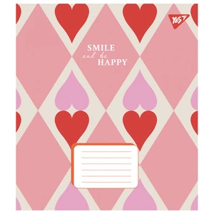 Зошит шкільний 1 Вересня Yes Smile and be happy А5 24 арк. лінія м'яка політурка (767317). Фото 2