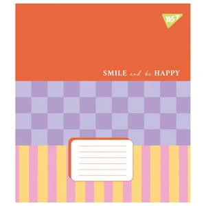 Зошит шкільний 1 Вересня Yes Smile and be happy А5 24 арк. лінія м'яка політурка (767317). Фото 3