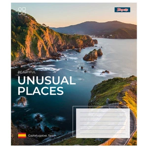 Зошит шкільний 1 Вересня Unusual places А5 48 арк. клітинка м'яка політурка (767369). Фото 3
