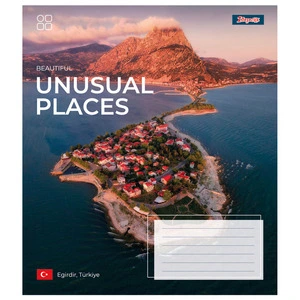 Зошит шкільний 1 Вересня Unusual places А5 48 арк. клітинка м'яка політурка (767369). Фото 4