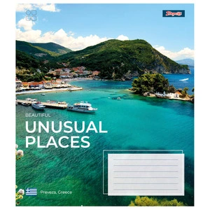 Зошит шкільний 1 Вересня Unusual places А5 48 арк. клітинка м'яка політурка (767369). Фото 5