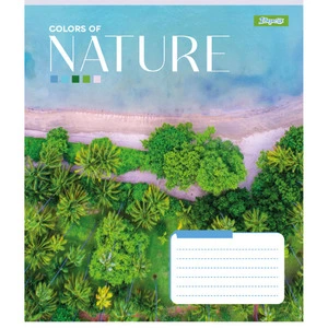 Зошит шкільний 1 Вересня 1Вересня Colors of nature  А5 24 арк. клітинка м'яка політурка (767275). Фото 4