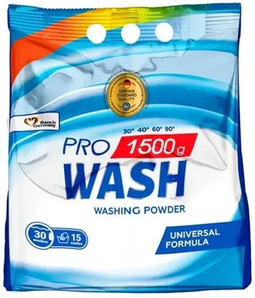 Пральний порошок  ProWash Універсальний 1,5 кг (6140623)