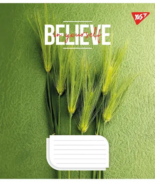 Зошит шкільний YES The belive in yourself А5 18 арк. клітинка м'яка політурка (766966). Фото 2