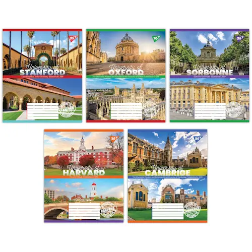 Зошит шкільний YES University  А5 24 арк. лінійка м'яка політурка  (766667). Фото 6