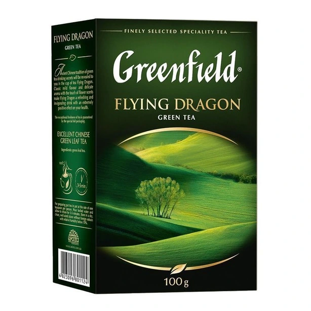 Чай розсипний Greenfield Flying Dragon зелений 100г (801124)