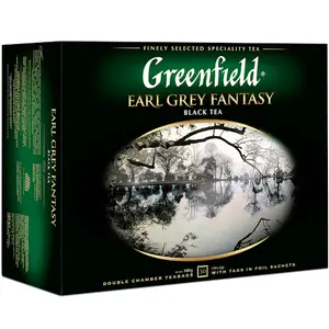 Чай в пакетиках Greenfield Earl Grey Fantasy  чорний 2г х 50 шт (806716)