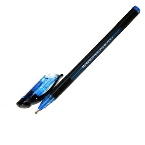 Ручка масляна Hiper Accord Black+ чорнило синє 0.7 мм пластик (HO-550B). Фото 2