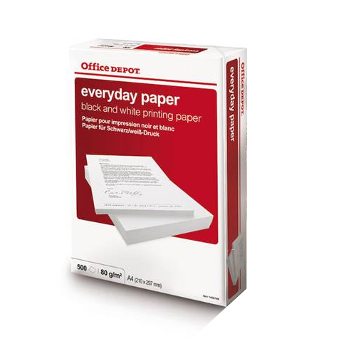 Папір офісний Office Depot Everyday А3 80г/м2 клас C 500 арк. (1.216)