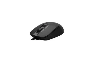 Комп'ютерна миша дротова A4Tech Fstyler FM12S безшумна Black (FM12S ). Фото 3