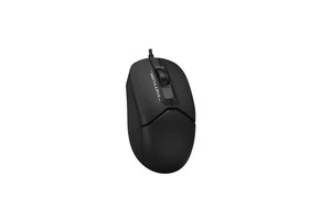 Комп'ютерна миша дротова A4Tech Fstyler FM12S безшумна Black (FM12S ). Фото 2