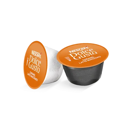 Кава в капсулах Nescafe Dolce Gusto Latte Macchiato Caramel 145,6 г 16 шт (788228). Фото 2