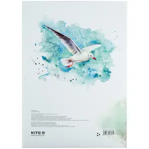 Папір для акварелі Kite  А4 10 аркушів 200г/м2 в картонній папці (K-267). Фото 3