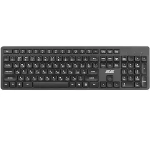 Клавіатура 2E KT260 безпровідна WL Black (2E-KS260WB)