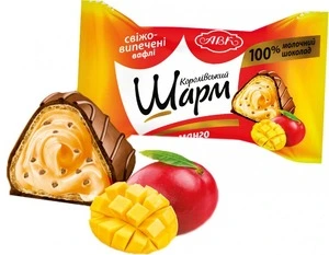 Цукерки АВК Королівський шарм зі смаком манго вагові (809226)