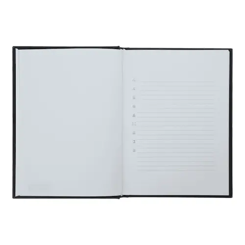 Щоденник недатований Buromax Monochrome  A5 288 арк. бумвініл  (BM.2055-01). Фото 5