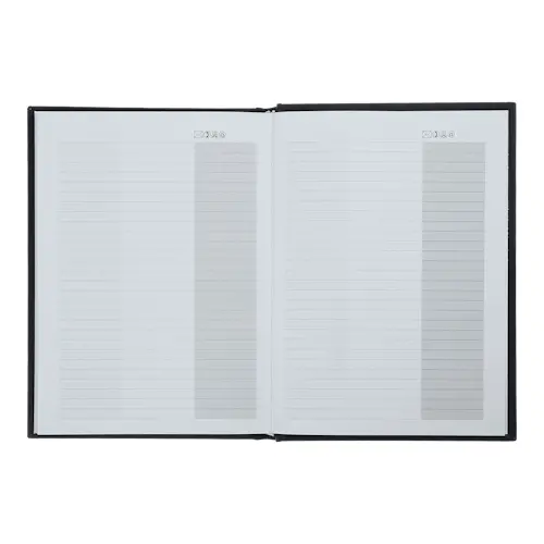Щоденник недатований Buromax Monochrome  A5 288 арк. бумвініл поролон синій (BM.2055-02). Фото 7