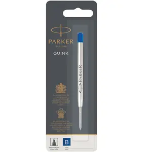 Стержнь кульковий Parker Quink Flow колір синій блістер  (10 232BLU)