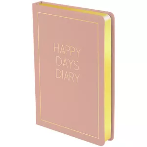 Щоденник датований Partner Mellow А5 145х210мм Happy days рожевий (8823-25-01-A)