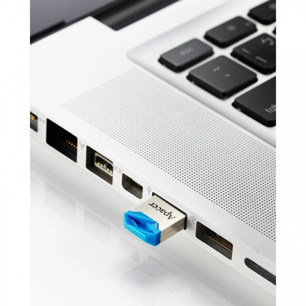 Флеш накопичувач 32GB USB АН111silverblu  Apacer (AP32GAH111U-1). Фото 4