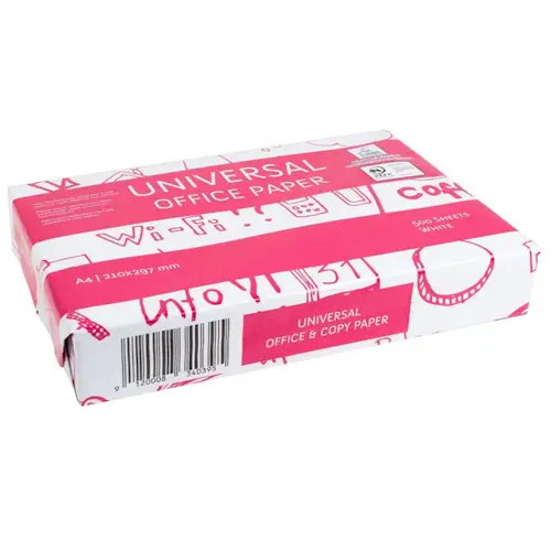 Папір офісний Universal Office Paper А4  клас B 500 арк. (16.7596). Фото 2