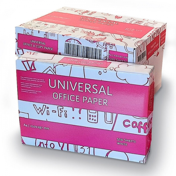 Папір офісний Universal Office Paper А4  клас B 500 арк. (16.7596). Фото 3