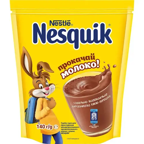 Какао NESTLE NESQUIK 140г (375483)