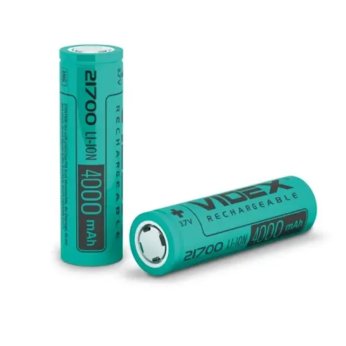 Акумулятор Videx без захисту  LI-LON 21700/4000 mAh 3.7V 1 шт/уп. (009672)
