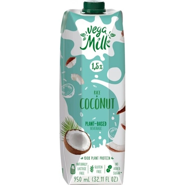 Напій рисово-кокосовий Vega Milk 950 мл (63313)