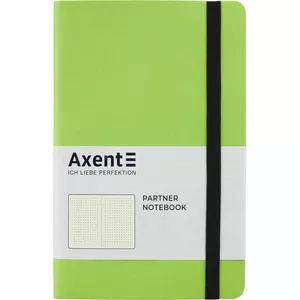 Зошит офісний Axent Partner Soft 125х195 96 арк. крапка тверда палітурка салатова (8312-09-A)