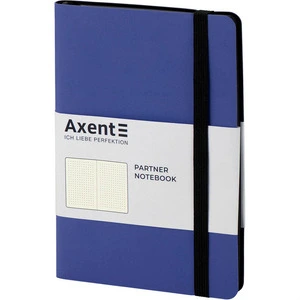 Зошит офісний Axent Partner Soft 125х195 96 арк. крапка тверда палітурка темно-синя (8312-02-A). Фото 2