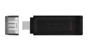 Флеш накопичувач Kingston 64GB USB 3.2 Black (306907). Фото 2