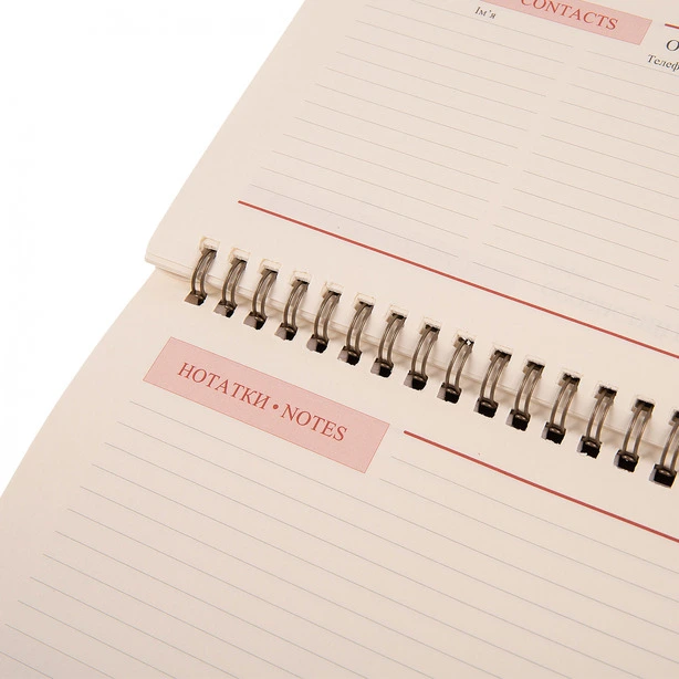 Планінг датований Leo Planner Case 34,5 х 12,5см 128 арк.темно-синій екошкіра (252565). Фото 6