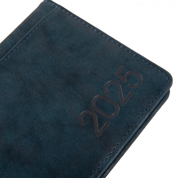 Планінг датований Leo Planner Case 34,5 х 12,5см 128 арк.темно-синій екошкіра (252565). Фото 2