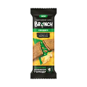 Мультизлакові снеки Brunch сендвіч з сиром пармезан 47г (804443)