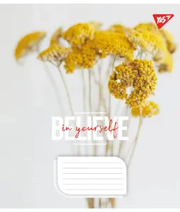Зошит шкільний YES Believe in yourself А5 48 арк. клітинка м'яка політурка (767104). Фото 3