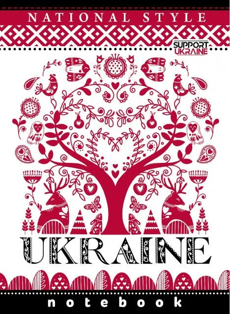 Блокнот 143х200 48 арк клітинка матова ламінація  (БК010). Фото 4