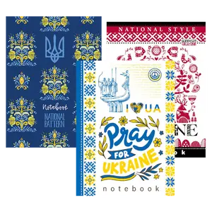 Блокнот 143х200 48 арк клітинка матова ламінація  (БК010)