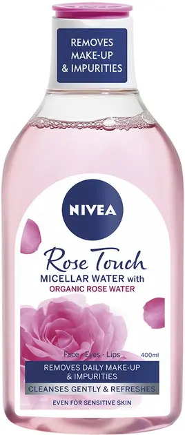 Міцелярна вода Nivea Organic Rose 400мл (51358630). Фото 9