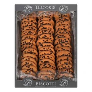 Печиво здобне Biscotti "Американське з шматочками глазурі" 1,3 кг (12608)