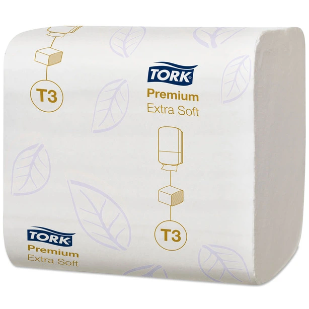 Рушник паперовий листовий Tork Premium Soft  2-х шарові 252 шт (114276)