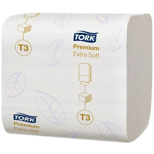 Рушник паперовий листовий Tork Premium Soft  2-х шарові 252 шт (114276)