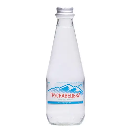 Вода мінеральна Трускавецька негазована скляна пляшка 0,33 л (820577)